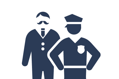 身辺警備ピクト